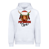 White you serious clark highland cow Urban Hoodie - Jasminsmagicworld