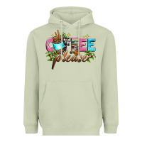 Matcha coffee please Heavyweight Hoodie - Zillion Design Studio