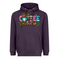 Plum coffee please Heavyweight Hoodie - Zillion Design Studio