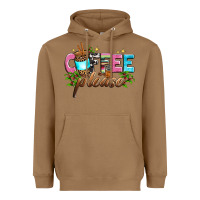 Toasted Coconut coffee please Heavyweight Hoodie - Zillion Design Studio