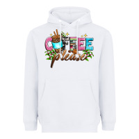 White coffee please Heavyweight Hoodie - Zillion Design Studio