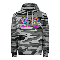 Slate Camo hello first grade tie dye 3200x2400 Premium Hoodie - AdoDesignShop