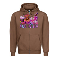 Chestnut Halloween boo Heifer coffee cups Zipper Hoodie - RanaPortraitStore