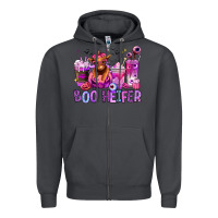 Smoke Halloween boo Heifer coffee cups Zipper Hoodie - RanaPortraitStore