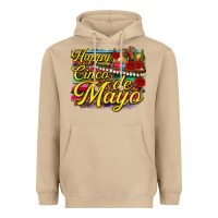 Mushroom Happy Cinco de Mayo Heavyweight Hoodie - texasbilliewilder