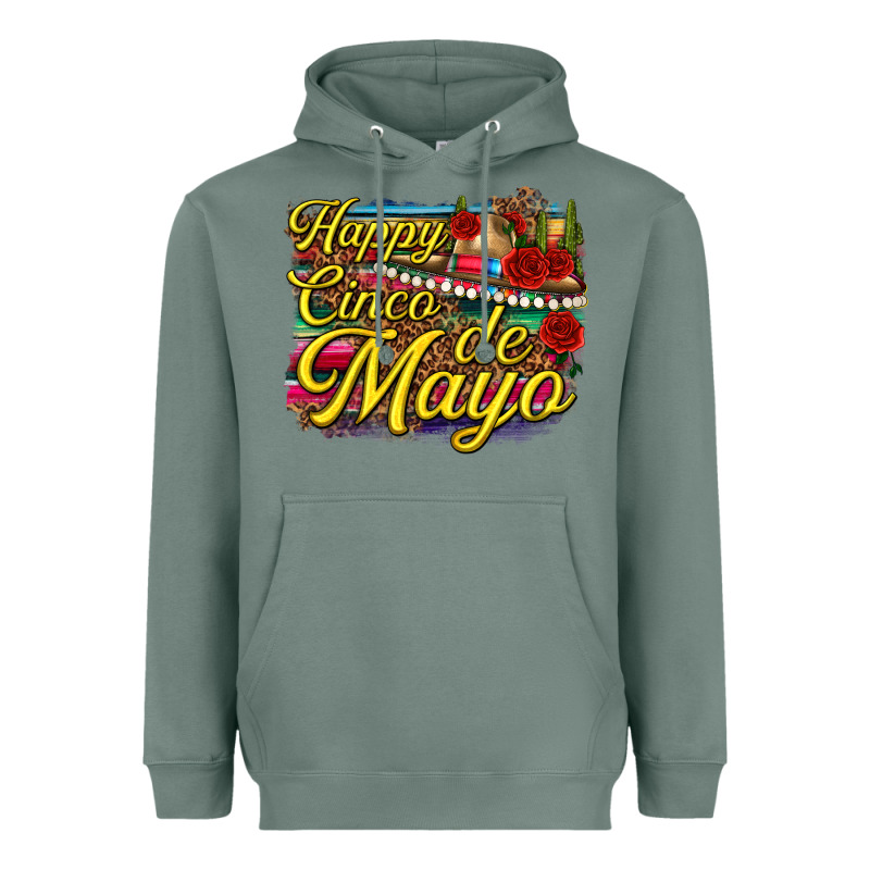 Happy Cinco De Mayo Heavyweight Hoodie by texasbilliewilder | Teevron