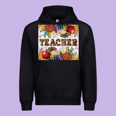 Western Teacher Urban Hoodie Designed By Lillyallendesigns