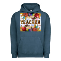 Pigment Midnight Navy Western Teacher Urban Hoodie - LillyAllenDesigns