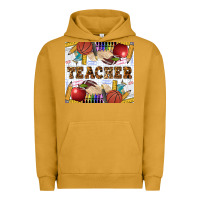 Pigment Peanut Butter Western Teacher Urban Hoodie - LillyAllenDesigns