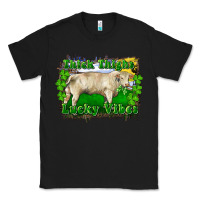 Black thick thighs lucky vibes charolais bull Classic Tee - RanaPortraitStore