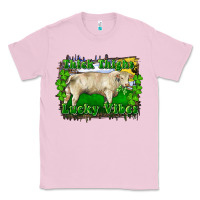 Bubblegum Pink thick thighs lucky vibes charolais bull Classic Tee - RanaPortraitStore