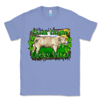 Colony Blue thick thighs lucky vibes charolais bull Classic Tee - RanaPortraitStore