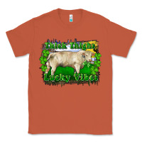 Copper thick thighs lucky vibes charolais bull Classic Tee - RanaPortraitStore