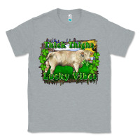 Heather Grey thick thighs lucky vibes charolais bull Classic Tee - RanaPortraitStore