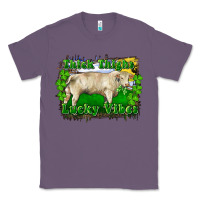 Lavender thick thighs lucky vibes charolais bull Classic Tee - RanaPortraitStore