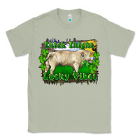 Matcha thick thighs lucky vibes charolais bull Classic Tee - RanaPortraitStore