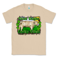 Mushroom thick thighs lucky vibes charolais bull Classic Tee - RanaPortraitStore