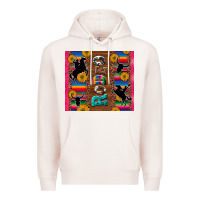 Pale Pink rodeo serape leopard glitter Premium Hoodie - Artiststas