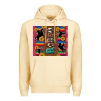 Pina Colada rodeo serape leopard glitter Premium Hoodie - Artiststas
