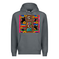 Rock rodeo serape leopard glitter Premium Hoodie - Artiststas