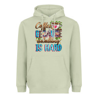 Matcha coffee because adulting is hard Heavyweight Hoodie - Zillion Design Studio