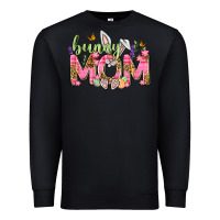 Black Bunny Mom Easter Day Premium Sweatshirt - Neo Western