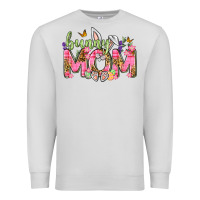 Dove Grey Bunny Mom Easter Day Premium Sweatshirt - Neo Western