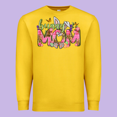 Bunny Mom Easter Day Premium Sweatshirt Designed By Neo Western