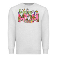 Oatmeal Heather Bunny Mom Easter Day Premium Sweatshirt - Neo Western