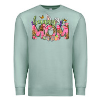Seafoam Bunny Mom Easter Day Premium Sweatshirt - Neo Western
