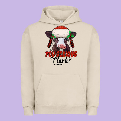 You Serious Clark Baby Cow Urban Hoodie Designed By Jasminsmagicworld