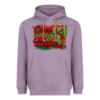 Lavender Cinco de Mayo Cactus Heavyweight Hoodie - texasbilliewilder