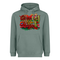 Sage Cinco de Mayo Cactus Heavyweight Hoodie - texasbilliewilder