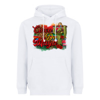 White Cinco de Mayo Cactus Heavyweight Hoodie - texasbilliewilder