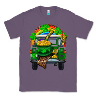 Lavender st patricks day truck with pot of gold horseshoe a Classic Tee - RanaPortraitStore