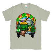 Matcha st patricks day truck with pot of gold horseshoe a Classic Tee - RanaPortraitStore