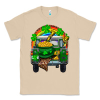 Mushroom st patricks day truck with pot of gold horseshoe a Classic Tee - RanaPortraitStore