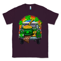 Plum st patricks day truck with pot of gold horseshoe a Classic Tee - RanaPortraitStore
