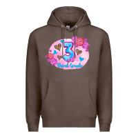 Coffee back to school flowers third grade 3200x2400 Premium Hoodie - AdoDesignShop