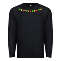Black mexican flags Premium Sweatshirt - FaDigitalArtStudio