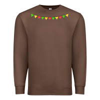 Chestnut mexican flags Premium Sweatshirt - FaDigitalArtStudio