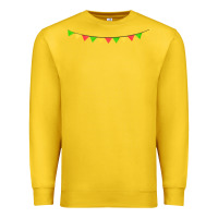 Lemon mexican flags Premium Sweatshirt - FaDigitalArtStudio