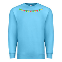 Ocean Blue mexican flags Premium Sweatshirt - FaDigitalArtStudio