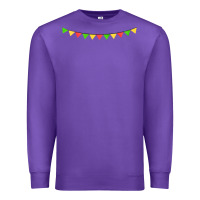 Purple mexican flags Premium Sweatshirt - FaDigitalArtStudio