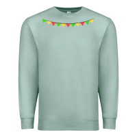 Seafoam mexican flags Premium Sweatshirt - FaDigitalArtStudio