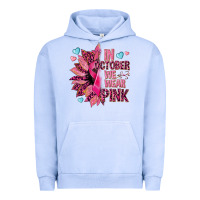 Pigment Grape Ice In october we wear pink Urban Hoodie - NancyCooperArtShop