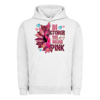 In October We Wear Pink Urban Hoodie | Teevron