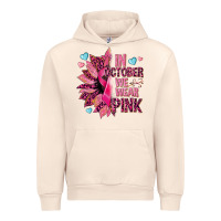 Sandshell In october we wear pink Urban Hoodie - NancyCooperArtShop
