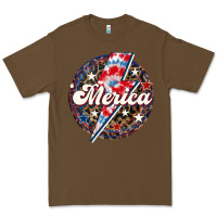 Cacao Western Merica Patriotic Premium Tee - LillyAllenDesigns