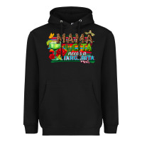 Black Mama Cita Needs a Margarita Heavyweight Hoodie - texasbilliewilder